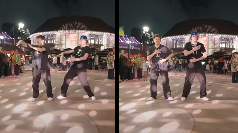 Χορευτές χορεύουν το Stayin’ Alive στο Σαν Ντιέγκο