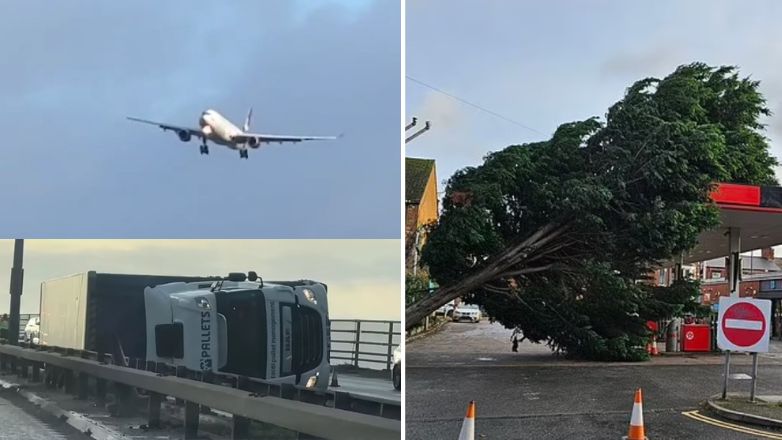 Η κακοκαιρία Πία χαλάει τα Χριστούγεννα στο Λονδίνο