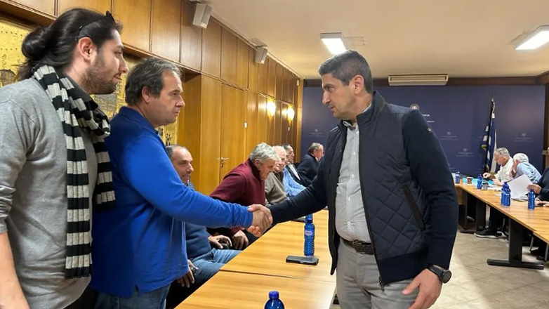 Σύσκεψη Αυγενάκη με εκπροσώπους συνεταιριστικών οργανώσεων της Θεσσαλίας