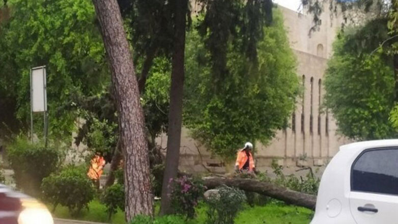 Κακοκαιρία πλήττει το νησί της Ρόδου