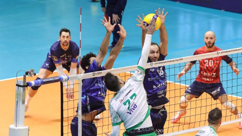 Βόλεϊ ανδρών-Challenge Cup: «Αντίο» στην Ευρώπη με ήττα με 3-0 από τη Μόντσα είπε ο Παναθηναϊκός