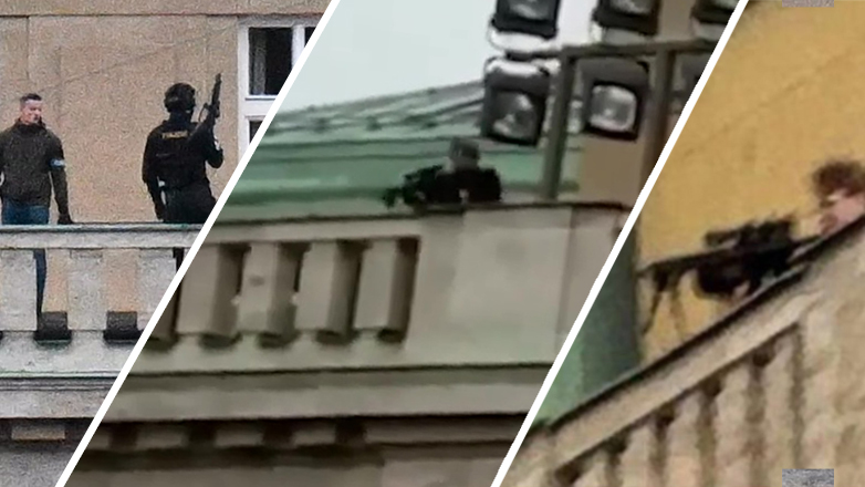 Νέο βίντεο σοκ με τον μακελάρη να ουρλιάζει, να βρίζει και να πυροβολεί τα θύματά του