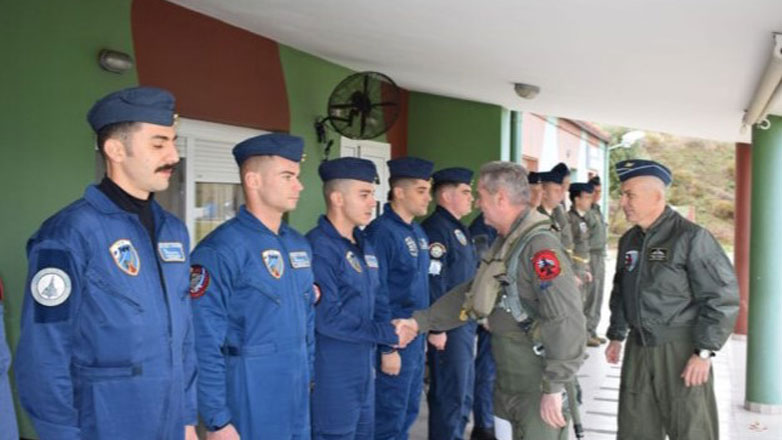 Επίσκεψη του Αρχηγού Τακτικής Αεροπορίας στην 135 Σμηναρχία Μάχης στη Σκύρο ενόψει των εορτών