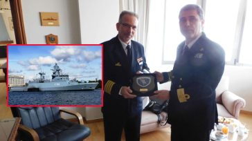 Στον Πειραιά κατέπλευσε η γερμανική κορβέτα FGS OLDENBURG