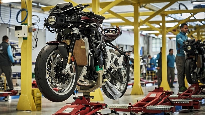 Νέα γραμμή παραγωγής για την MV Agusta