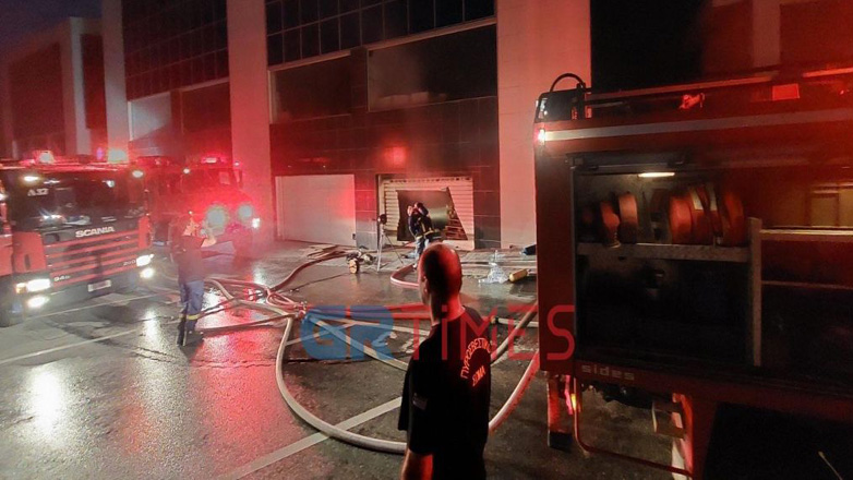 Συναγερμός για διαρροή αερίου σε εμπορικό κέντρο της Θεσσαλονίκης