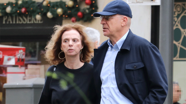 Νίκος Δένδιας: Σπάνια δημόσια εμφάνιση με την σύζυγό του Δάφνη Λάλα στην Αθήνα