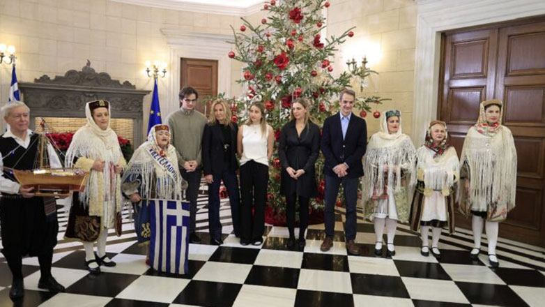 Τα κάλαντα στον Πρωθυπουργό