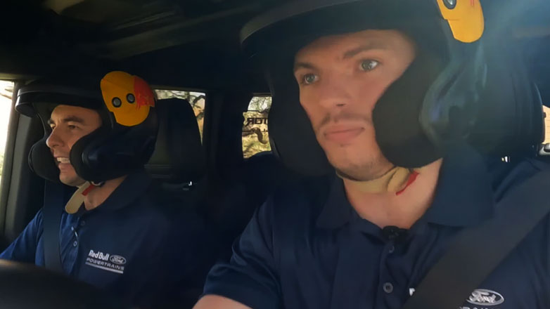 Verstappen και Perez πίσω από το τιμόνι του Ford Bronco σε επικές off road προκλήσεις