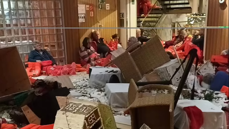 Τρόμος σε κρουαζιερόπλοιο με κύματα 20 μέτρων στη Βόρεια Θάλασσα