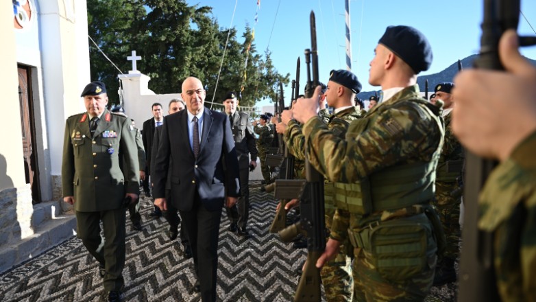 Τη Σύμη επισκέπτεται σήμερα ο Ν. Δένδιας