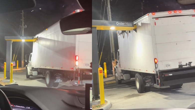 Φορτηγό κάνει McDrive