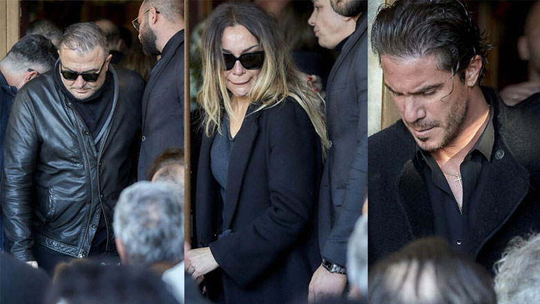 Βασίλης Καρράς: Οι εκπρόσωποι του ελληνικού πενταγράμμου λένε το τελευταίο «αντίο» στον σπουδαίο καλλιτέχνη