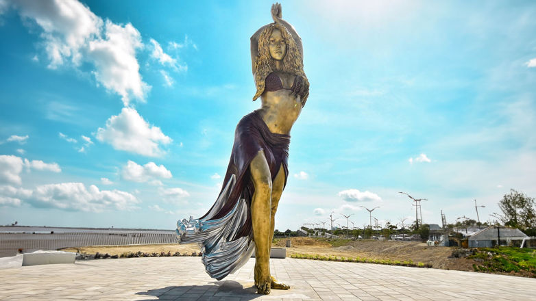 Η Shakira έγινε… άγαλμα στην πατρίδα της