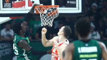 Τέταρτη συνεχόμενη νίκη για τον Παναθηναϊκό, 82-65 τον Ερυθρό Αστέρα