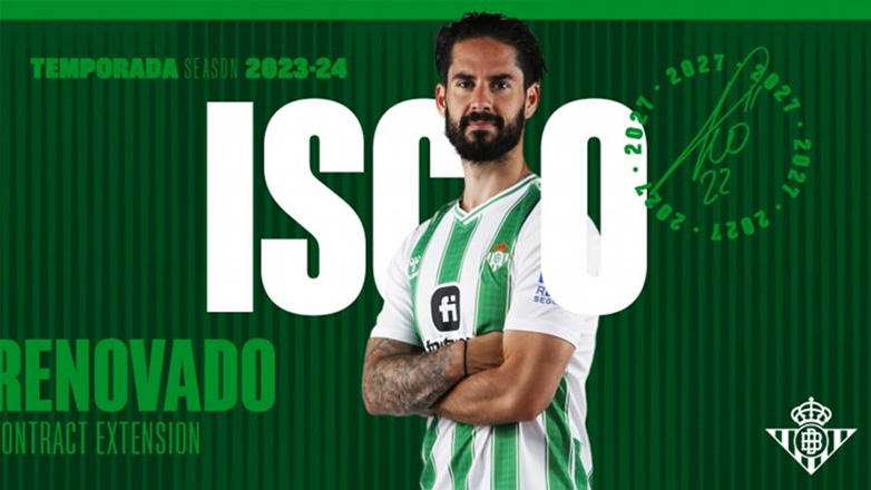 Ο Ίσκο ανανέωσε με την Μπέτις ως το 2027