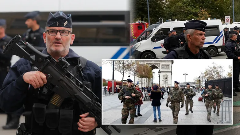 «Aστακός» το Παρίσι – 90.000 αστυνομικοί με το δάχτυλο στη σκανδάλη