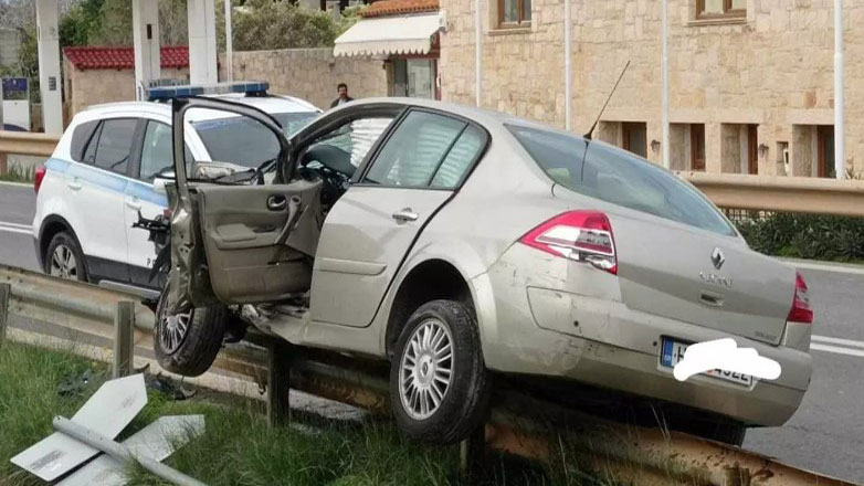 Κρήτη: Τροχαίο δυστύχημα στην περιοχή Γούβες του Δήμου Χερσονήσου