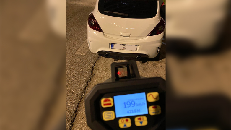 Οδηγός έτρεχε με… 199 χιλιόμετρα την ώρα!