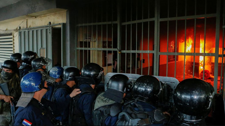 Παραγουάη: Ένας νεκρός και ένας αγνοούμενος, μετά από πυρκαγιά σε φυλακή της Ασουνσιόν