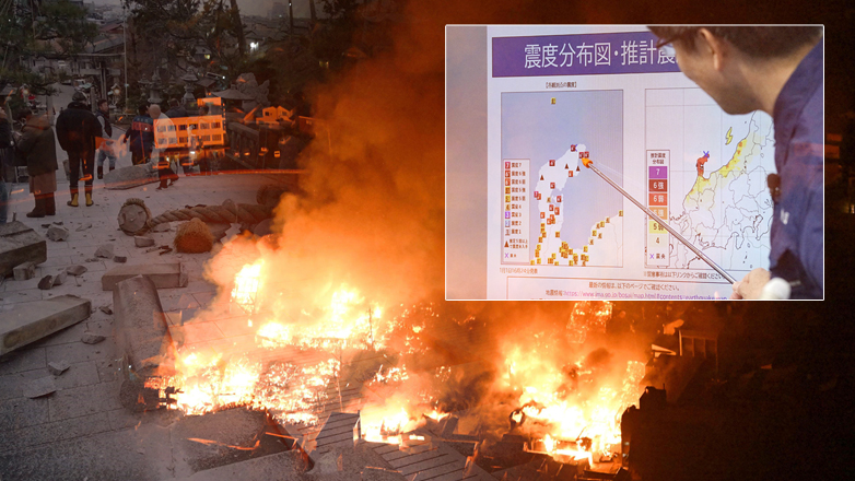 Ισχυρότατος σεισμός 7,6 Ρίχτερ στην Ιαπωνία