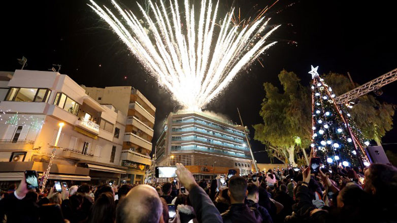 Ηράκλειο: Πρωτοχρονιά στην πλατεία Ελευθερίας