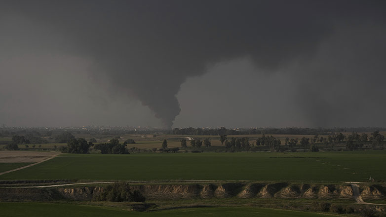 Η Λωρίδα της Γάζας συνέχισε να υφίσταται τους βομβαρδισμούς του Ισραήλ την Πρωτοχρονιά
