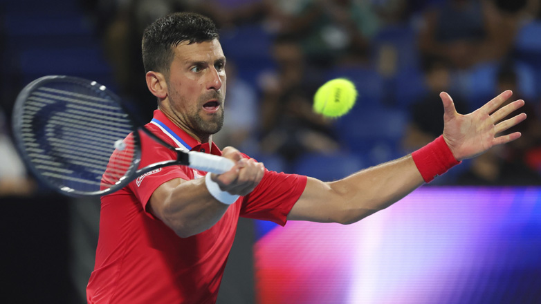 Ο Τζόκοβιτς αντιμετώπισε με πρόβλημα στον καρπό στη διάρκεια του United Cup