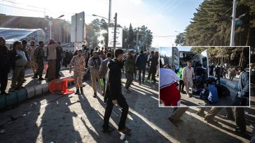 Μακελειό στο Ιράν με τουλάχιστον 103 νεκρούς και δεκάδες τραυματίες από δύο εκρήξεις στο μνημείο του Σουλεϊμανί