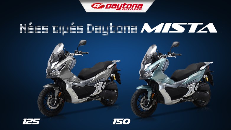 Νέες μειωμένες τιμές για τα DAYTONA MISTA 125 και MISTA 150