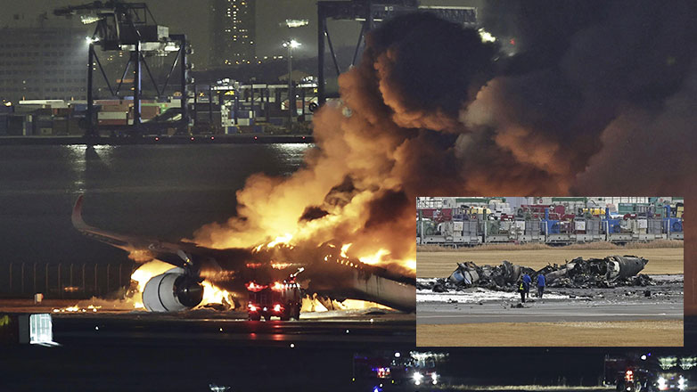 Πυρκαγιά σε αεροπλάνο της Japan Airlines: Το ενδεχόμενο ανθρώπινου λάθους εξετάζουν οι ερευνητές