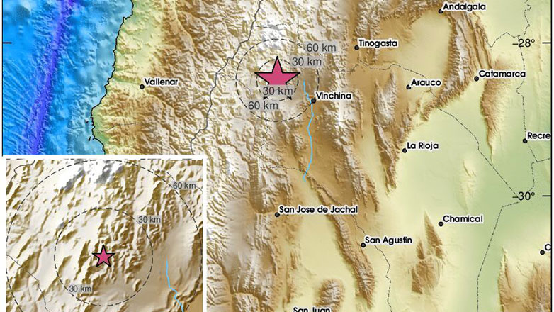 Σεισμός 5,5 Ρίχτερ στην Αργεντινή