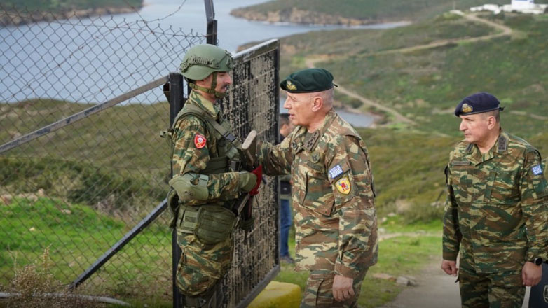 Επίσκεψη του Αρχηγού ΓΕΕΘΑ σε μονάδες στα Δωδεκάνησα, στην Χίο, στην Λέσβο και στην Σκύρο