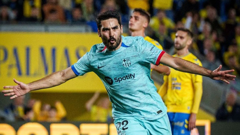 Ισπανία: Απέφυγε τη γκέλα με buzzer beater πέναλτι του Γκιντογκάν η Μπαρτσελόνα, 2-1 τη Λας Πάλμας