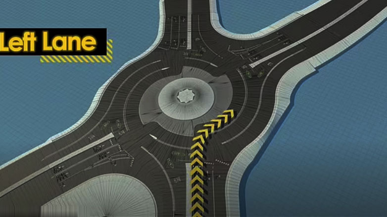 Η Αμερική έτοιμη να… χρησιμοποιήσει κυκλικούς κόμβους! Η κυβέρνηση δημοσίευσε επεξηγηματικό βίντεο