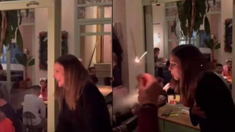 Έφη Αχτσιόγλου: To πάρτι έκπληξη για τα γενέθλιά της σε μπαρ στο κέντρο της Αθήνας