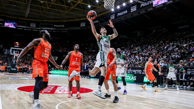 Νικητής στην Ισπανία ο Παναθηναϊκός, 82-81 τη Βαλένθια