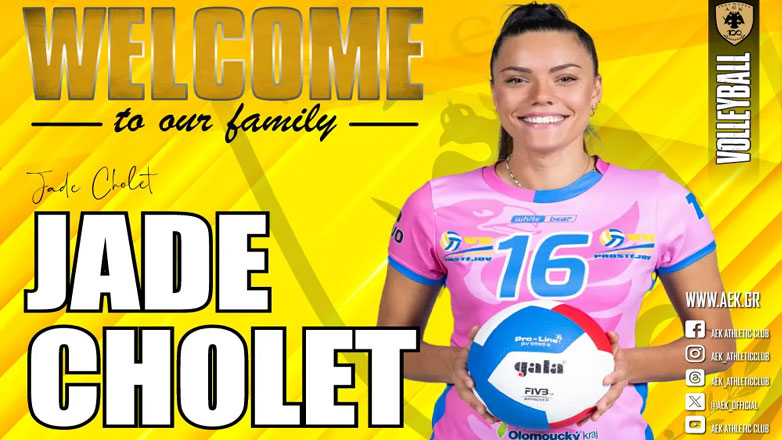 Βόλεϊ: Στην ΑΕΚ η Ζαντ Σολέ