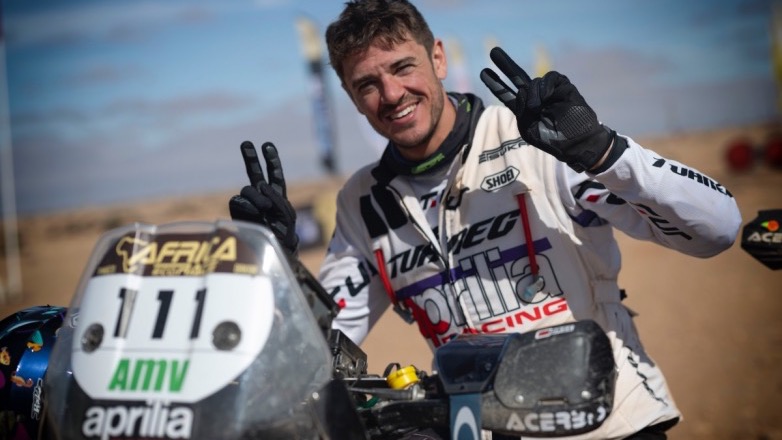 Africa Eco Race: H Aprilia συνεχίζει να προηγείται