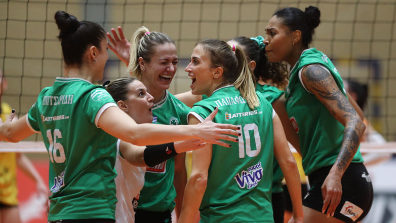 Βόλεϊ γυναικών: Νίκη για τον Παναθηναϊκό, 3-1 τον Άρη