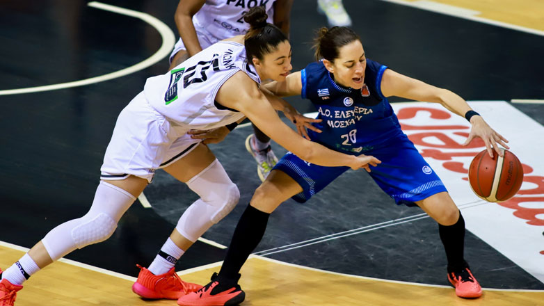 Μπάσκετ Γυναικών: «Διπλό» της Ελευθερίας Μοσχάτου, 63-59 τον ΠΑΟΚ