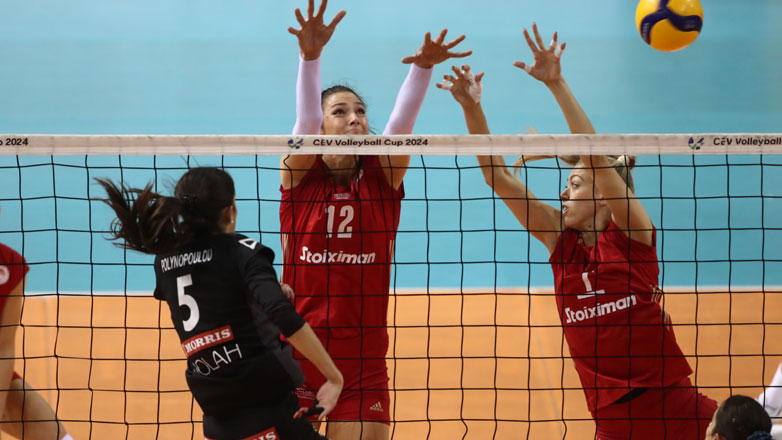 Βόλεϊ Γυναικών: «Περίπατος» του Ολυμπιακού, 3-0 τον ΠΑΟΚ στο «Παλατάκι»