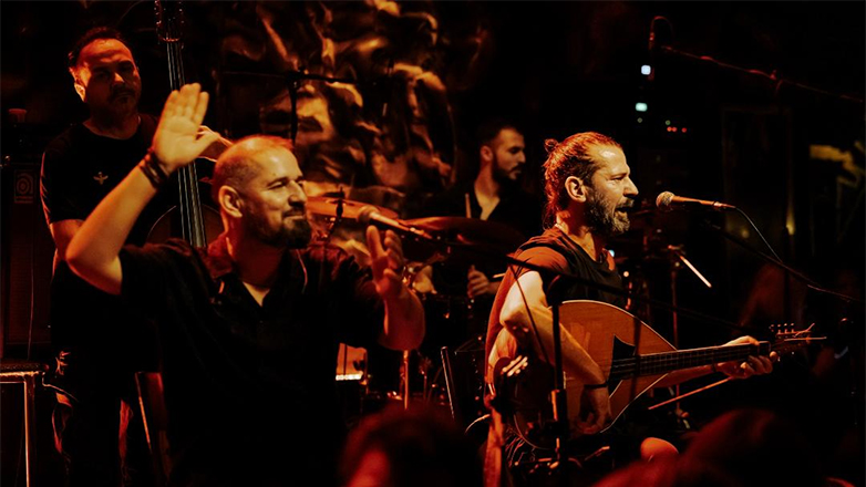 Ο Γιώργος και ο Νίκος Στρατάκης στο Block 33, στη Θεσσαλονίκη