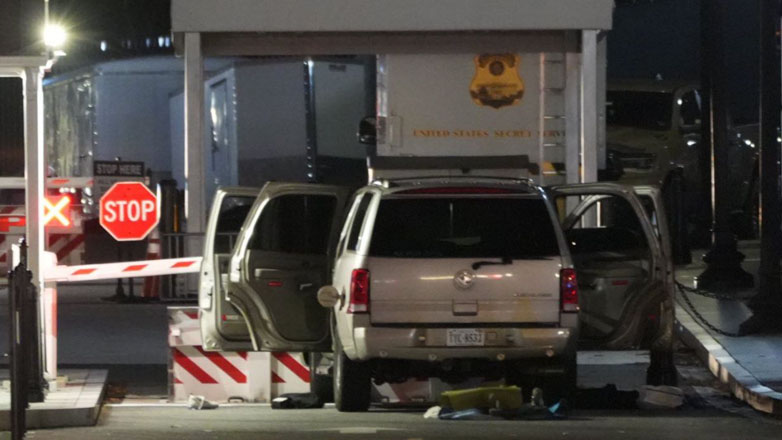 Αυτοκίνητο έπεσε πάνω σε πύλη στον φράκτη του Λευκού Οίκου