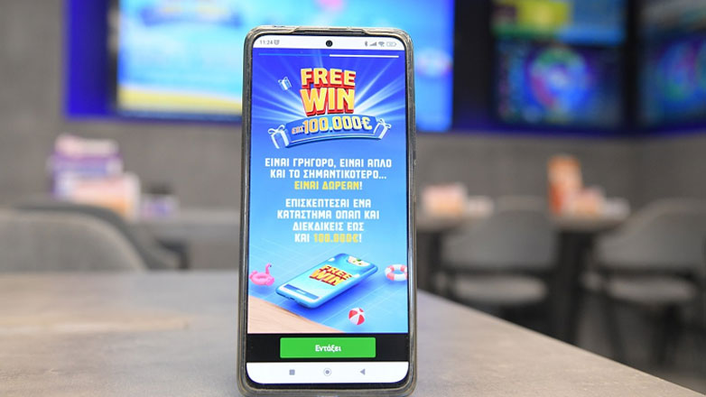 Μεγάλος νικητής του FreeWin κέρδισε 10.000 ευρώ σε κατάστημα ΟΠΑΠ στη Σαλαμίνα