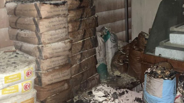 Ηράκλειο: Πυρκαγιά προκάλεσε μεγάλες ζημιές σε φούρνο