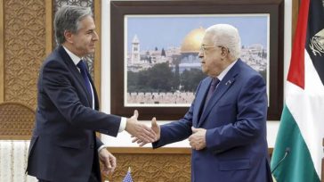 Συνάντηση Μπλίνκεν-Αμπάς: Aμερικανική υποστήριξη σε απτά μέτρα για τη δημιουργία παλαιστινιακού κράτους