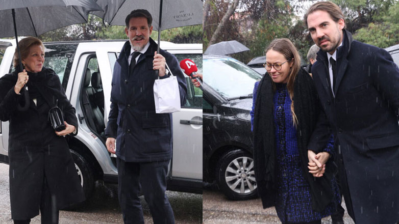 Παύλος: Σε εστιατόριο της Κηφισιάς μετά το ετήσιο μνημόσυνο του τέως βασιλιά Κωνσταντίνου η οικογένεια