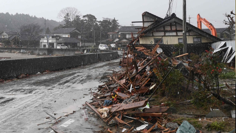 Ιαπωνία: Τσουνάμι ύψους τριών μέτρων έφθασε σε πυρηνικό σταθμό μετά τον σεισμό της 1ης Ιανουαρίου