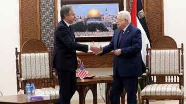 Αμπάς σε Μπλίνκεν: Η Γάζα είναι κρίσιμης σημασίας για το παλαιστινιακό κράτος, ζητώ διεθνή ειρηνευτική διάσκεψη